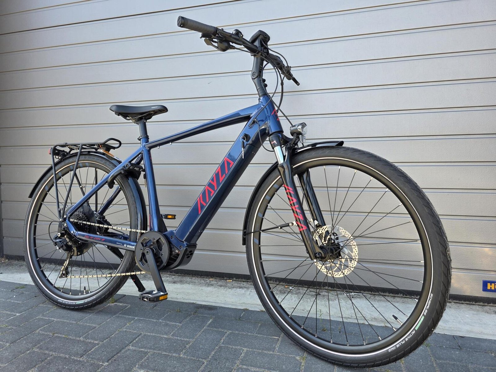 KAYZA Talik Dry 8 Diamant dark navy blue / red Maat: M (52cm) - Afbeelding 12