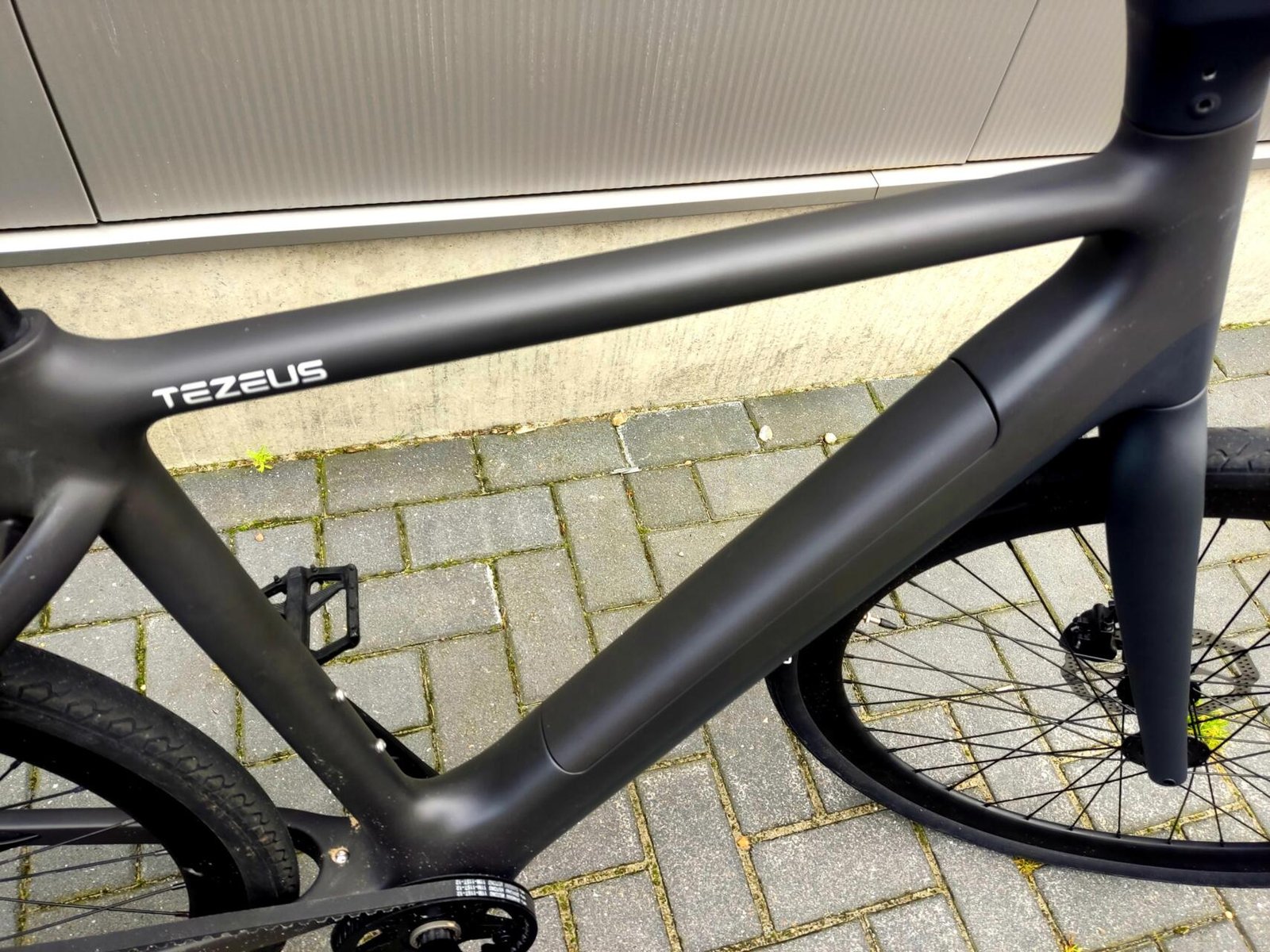 Tezeus C8 Automatic 3-speed Carbon design e-bike Kleur: zwart - Afbeelding 7