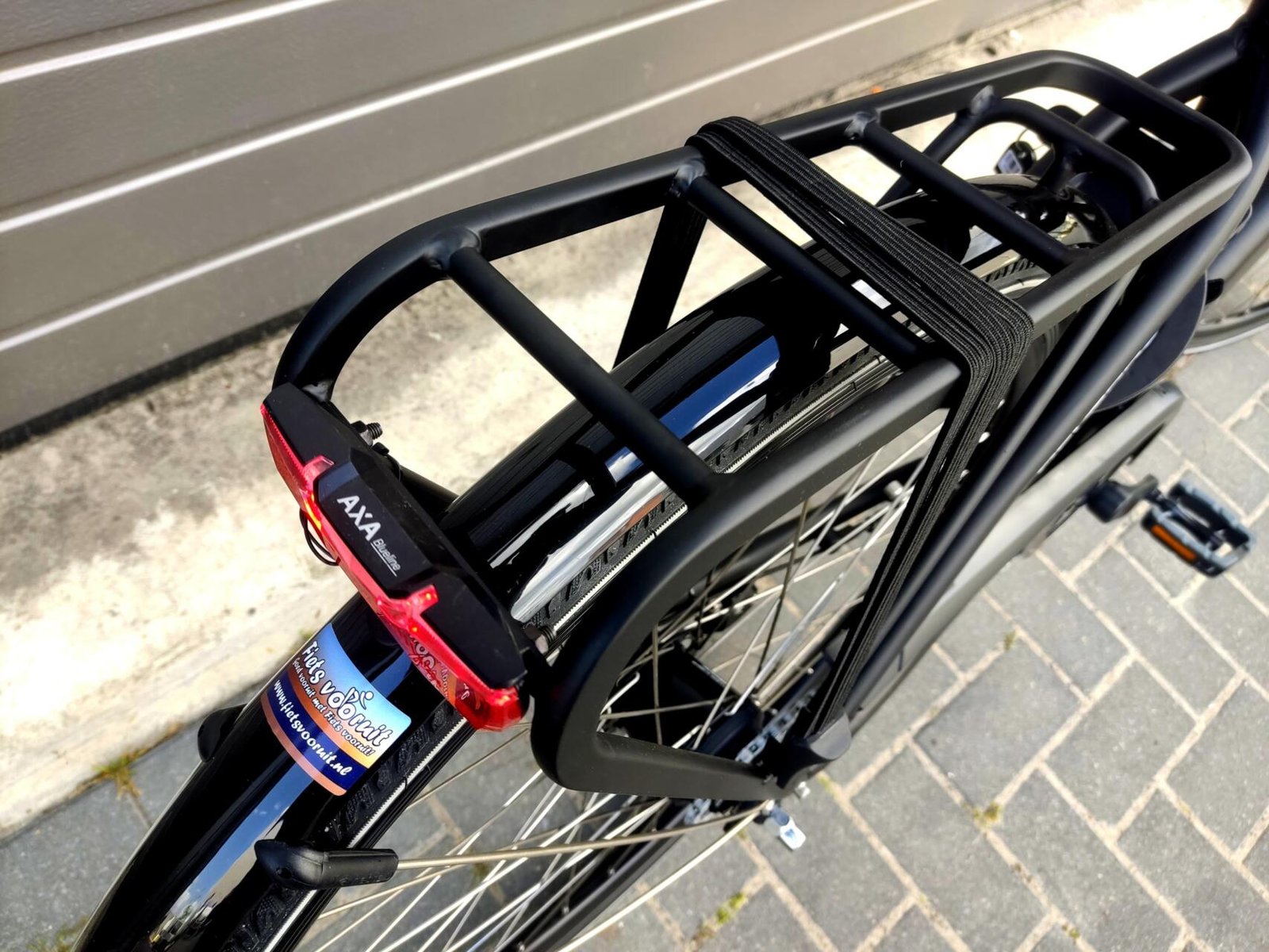 Devron 28426 City e-bike lage instap 80NM Middenmotor Zwart (L) - Afbeelding 11