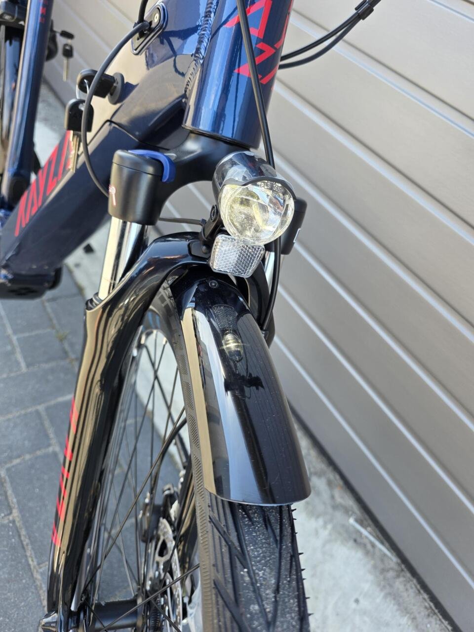 KAYZA Talik Dry 8 Diamant dark navy blue / red Maat: M (52cm) - Afbeelding 15