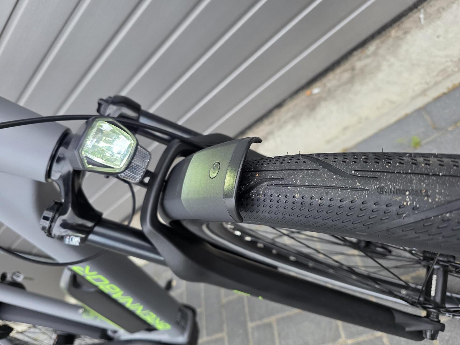 BRENNABOR T-32e Diamant concrete grey matt / lime matt Maat: M(50cm) - Afbeelding 13