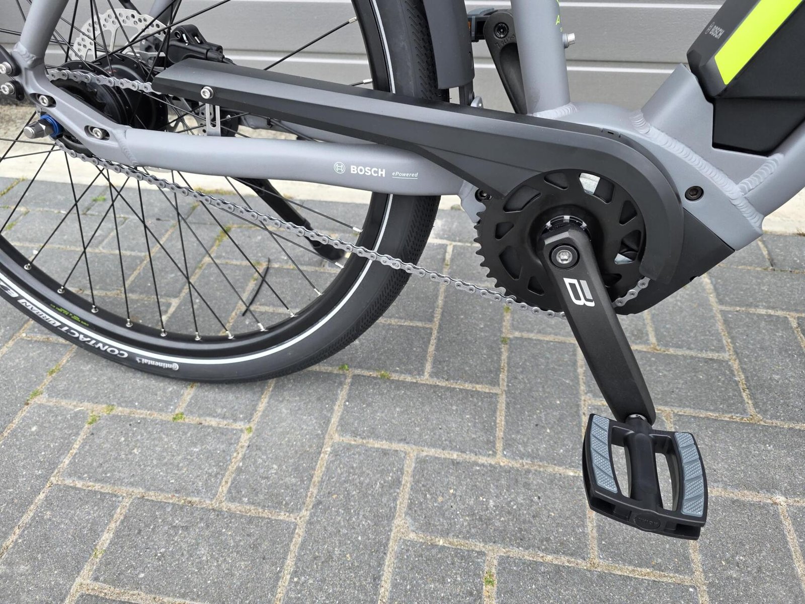 BRENNABOR T-32e Diamant concrete grey matt / lime matt Maat: M(50cm) - Afbeelding 9