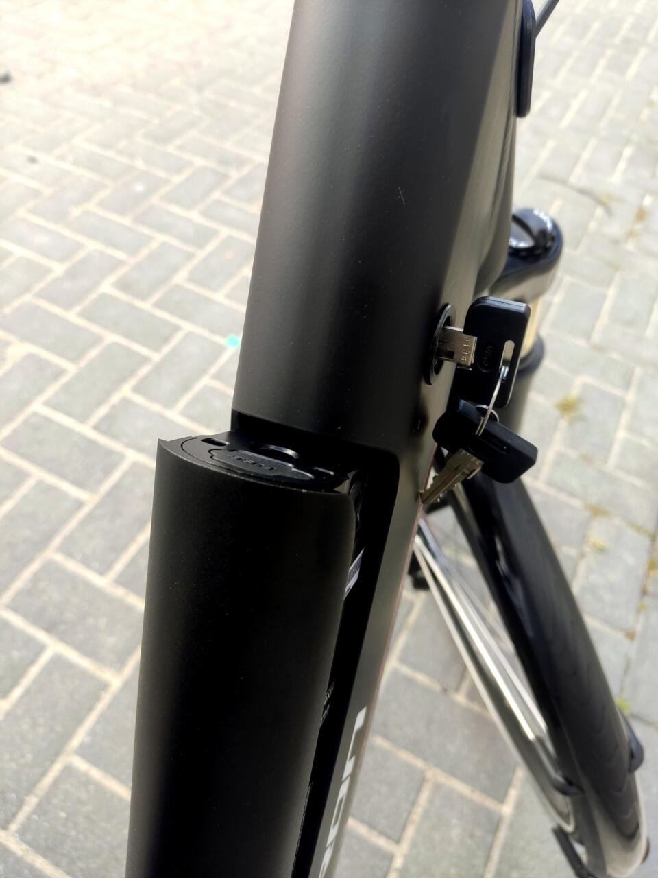 Devron 28426 City e-bike lage instap 80NM Middenmotor Zwart (L) - Afbeelding 17