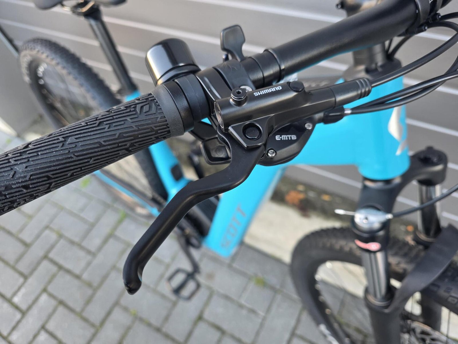 SCOTT Aspect eRIDE 920 E-MTB Bike Blue - Afbeelding 7