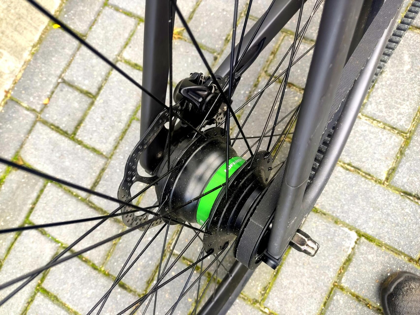 Tezeus C8 Automatic 3-speed Carbon design e-bike Kleur: zwart - Afbeelding 15