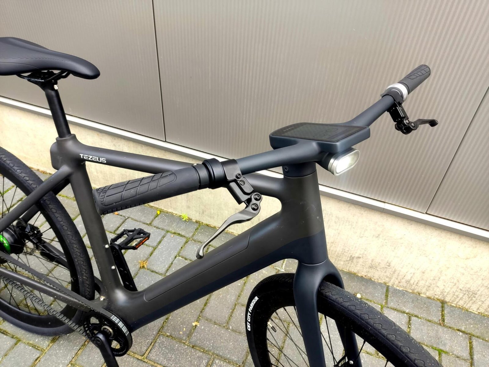 Tezeus C8 Automatic 3-speed Carbon design e-bike Kleur: zwart - Afbeelding 21