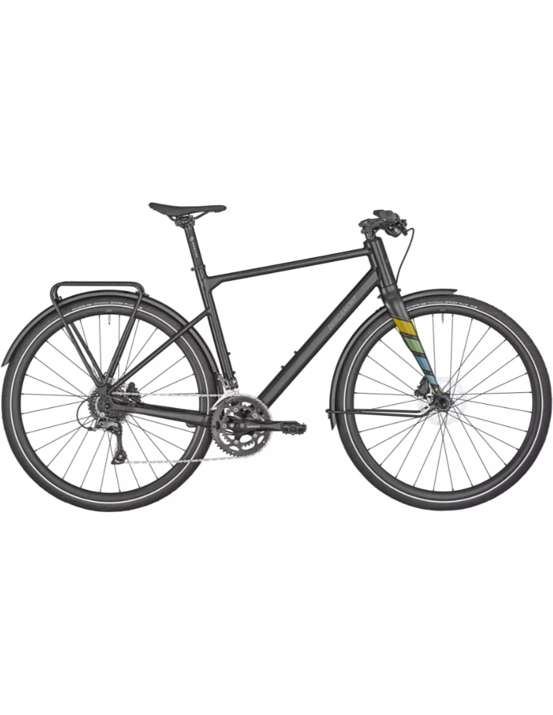 Bergamont Sweep 4 EQ zwart trekking Maat: XL(58cm)