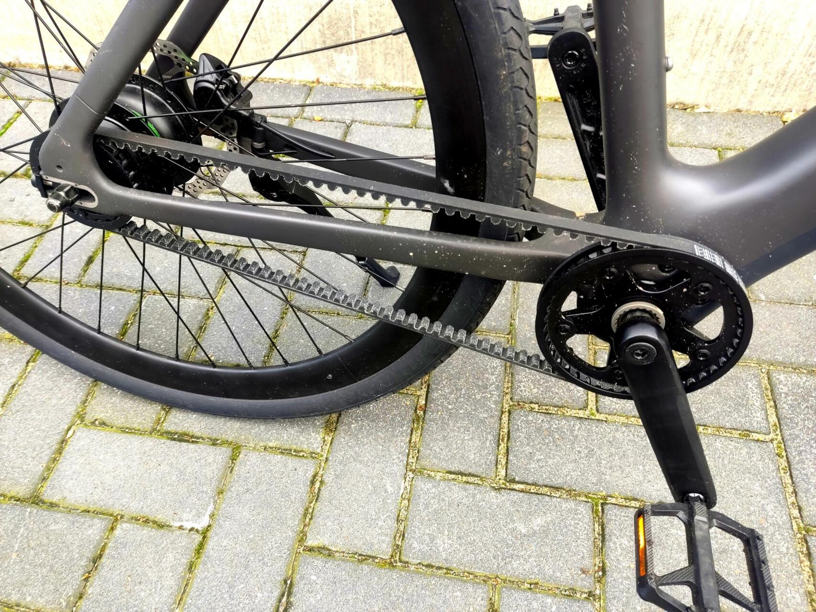 Tezeus C8 Automatic 3-speed Carbon design e-bike Kleur: zwart - Afbeelding 25