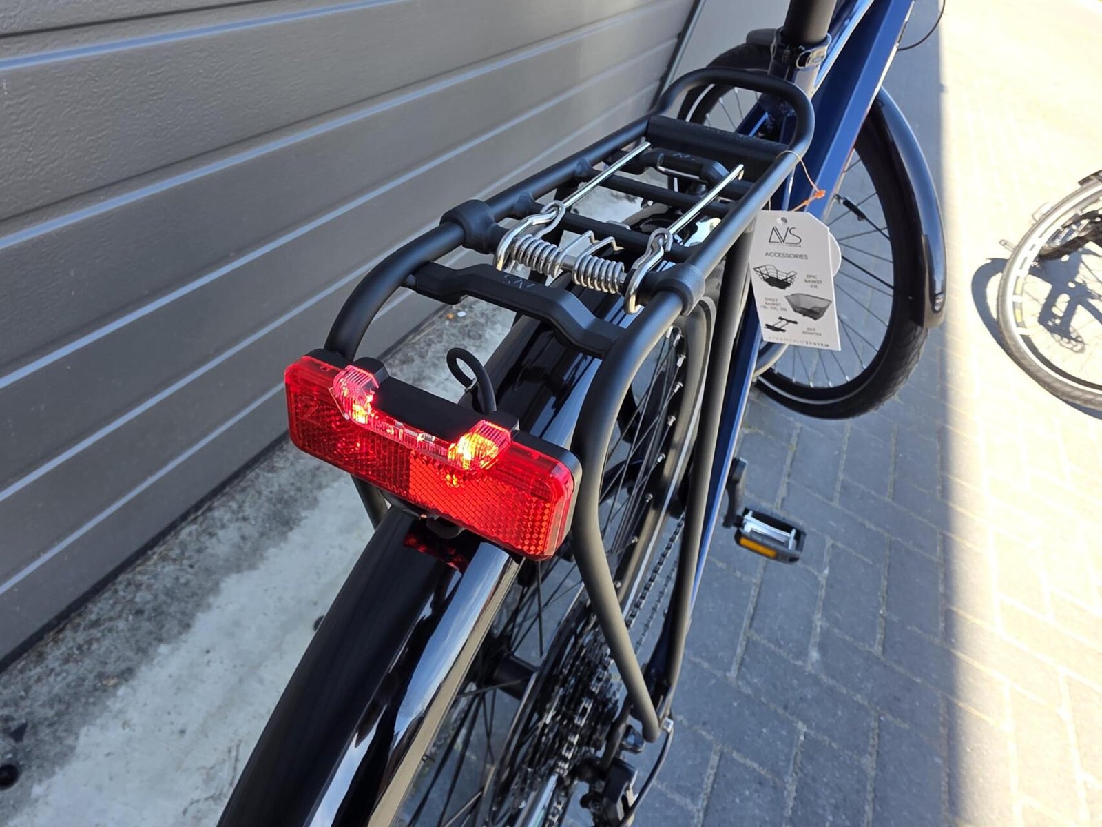 KAYZA Talik Dry 8 Diamant dark navy blue / red Maat: M (52cm) - Afbeelding 22