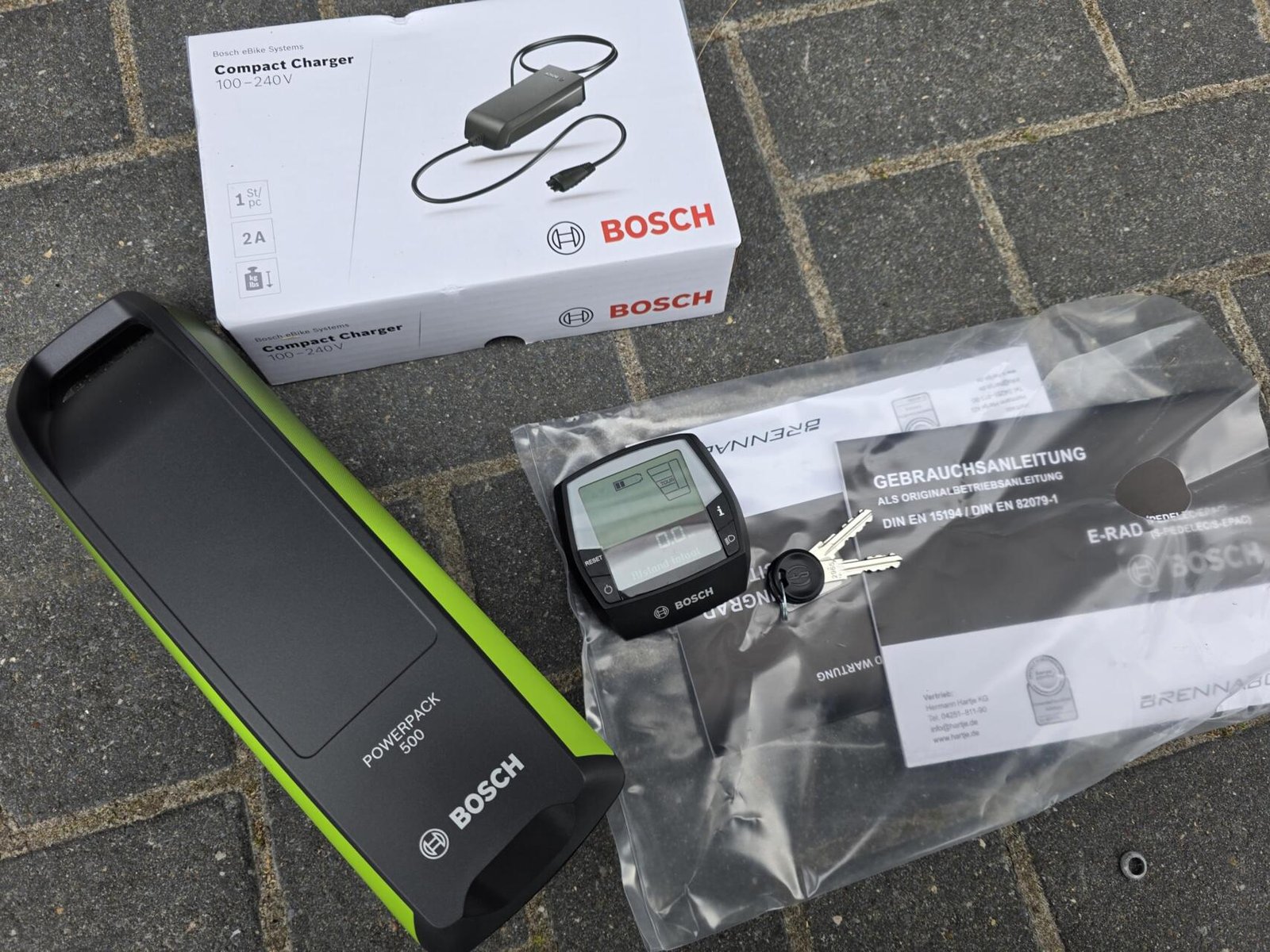 BRENNABOR T-32e Diamant concrete grey matt / lime matt Maat: M(50cm) - Afbeelding 21