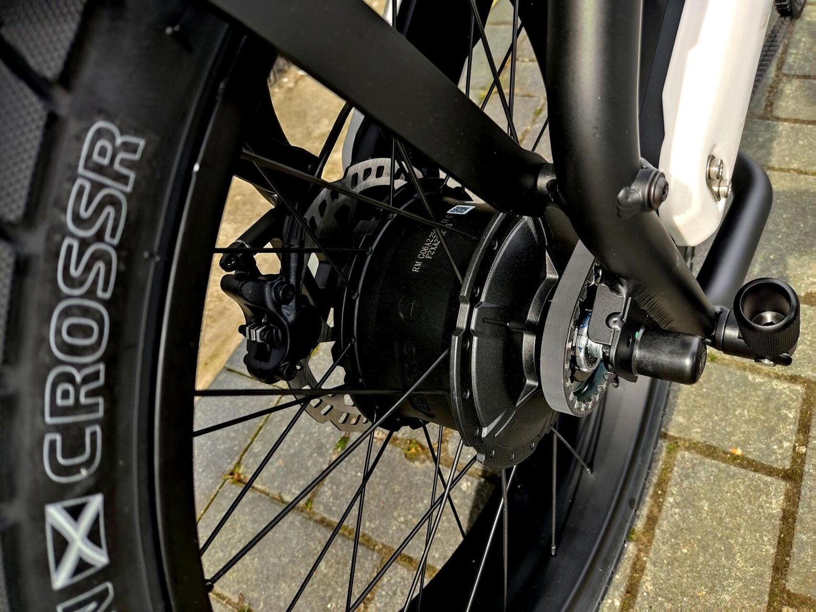 Brekr F250 Pure White Fatbike met riemaandrijving! - Afbeelding 21