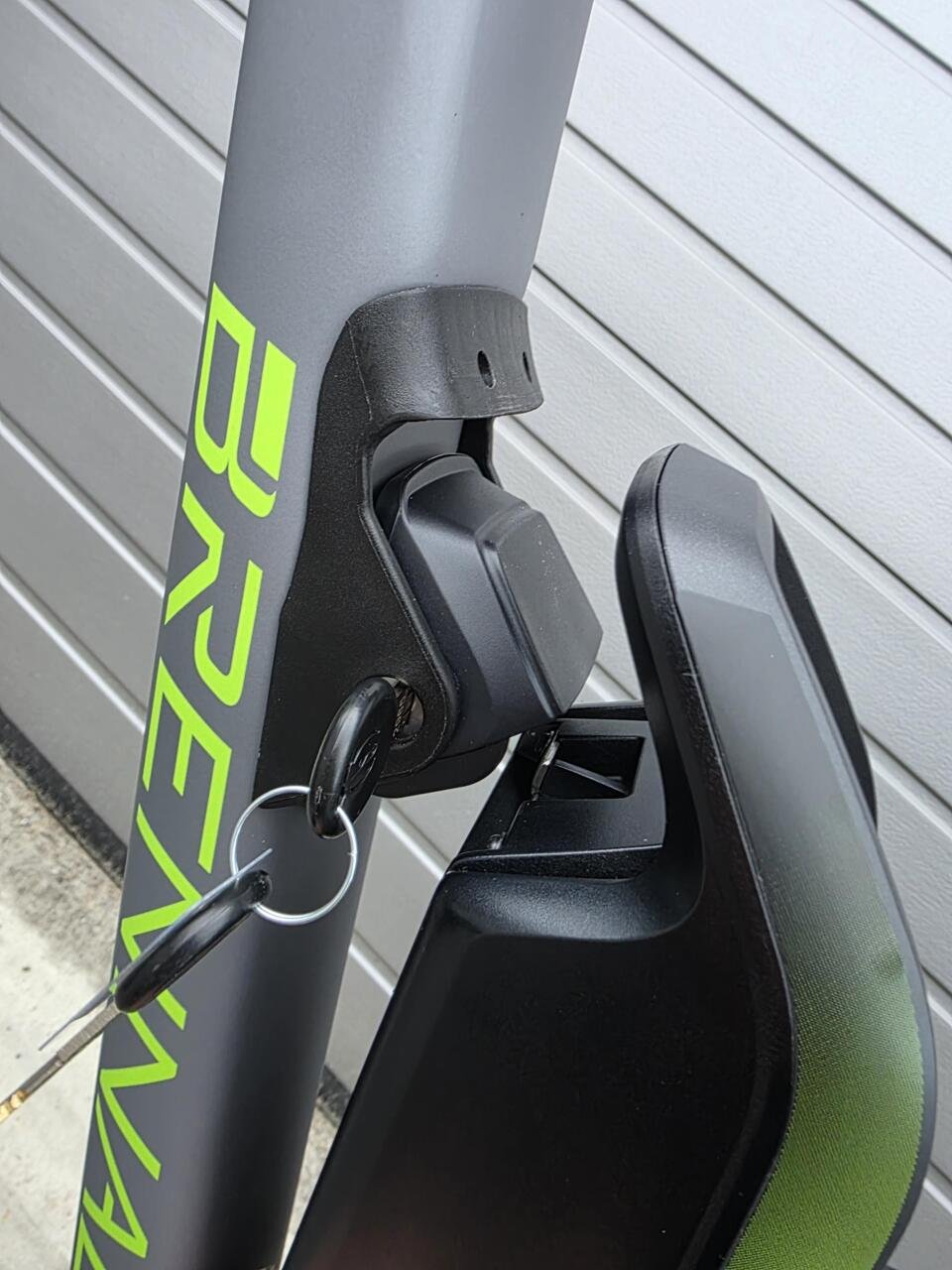 BRENNABOR T-32e Diamant concrete grey matt / lime matt Maat: M(50cm) - Afbeelding 23