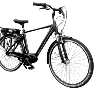 Corwin 28329 middenmotor Elektrische herenfiets N8 Mat zwart