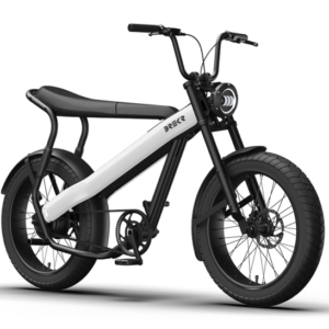 Brekr F250 Pure White Fatbike met riemaandrijving!