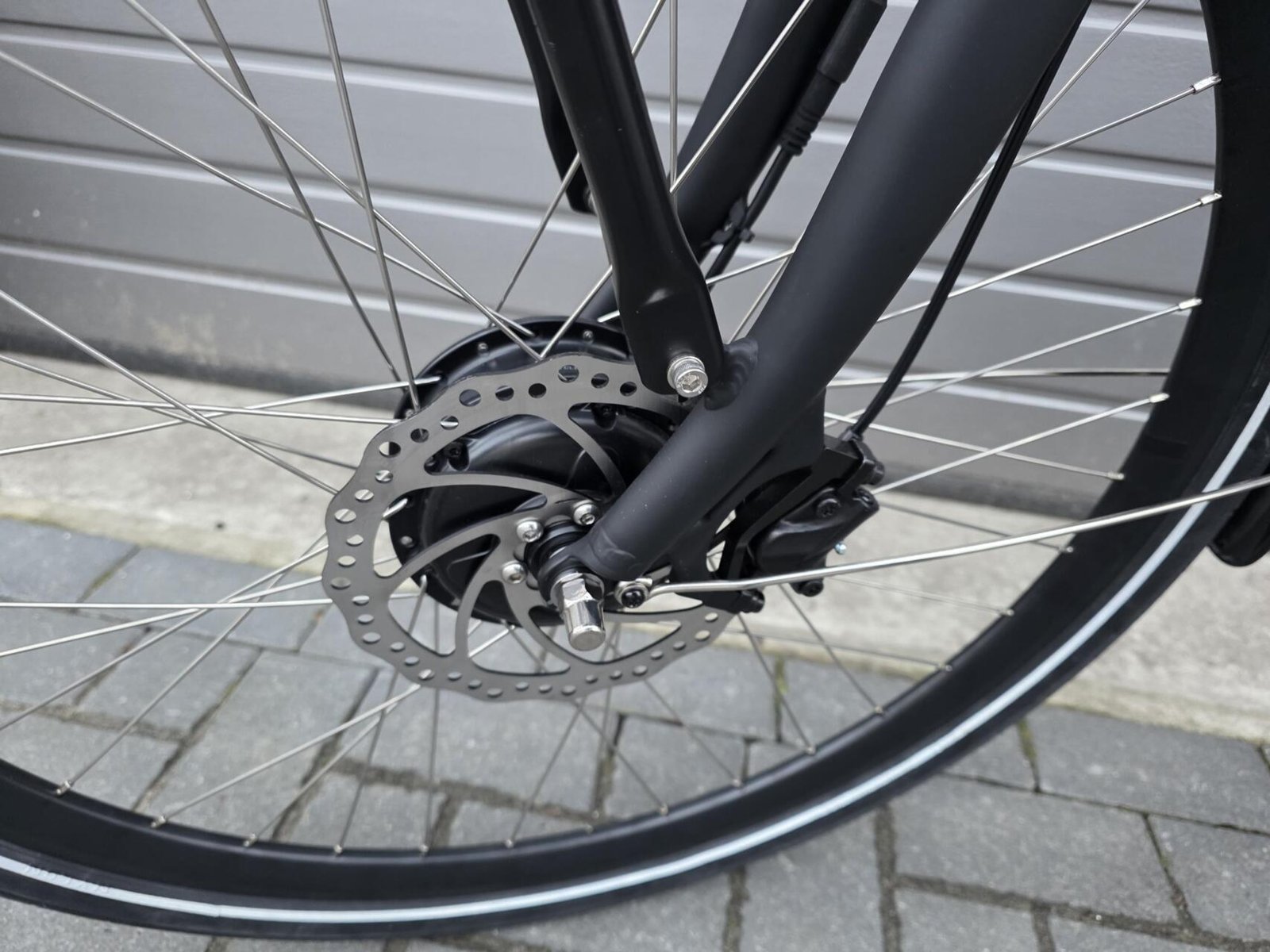 VanDijck Aphrodite N7 500wh Elektrische transportfiets Mat zwart Maat: L(56CM) - Afbeelding 16