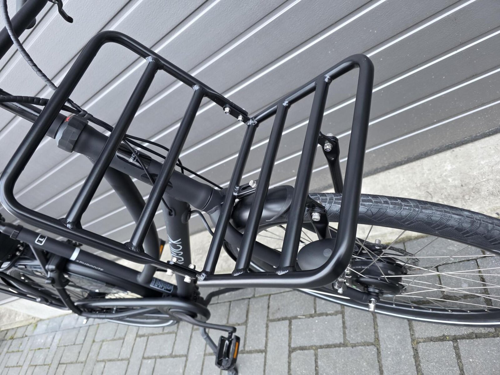 VanDijck Aphrodite N7 500wh Elektrische transportfiets Mat zwart Maat: L(56CM) - Afbeelding 4