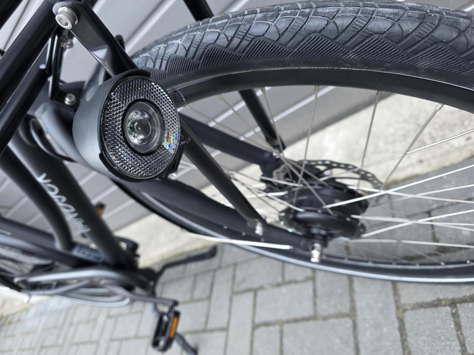 VanDijck Aphrodite N7 500wh Elektrische transportfiets Mat zwart Maat: L(56CM) - Afbeelding 5