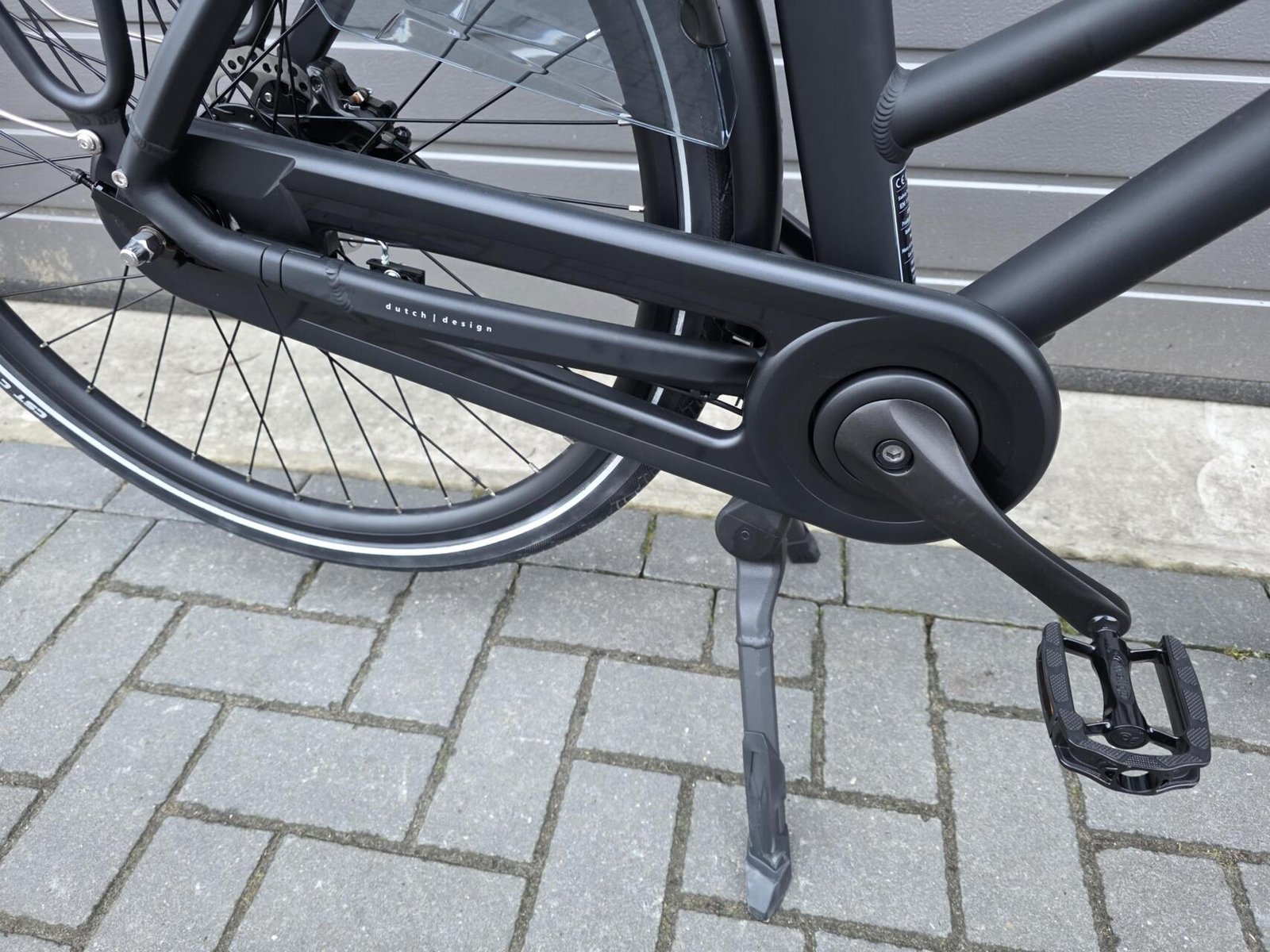 VanDijck Aphrodite N7 500wh Elektrische transportfiets Mat zwart Maat: L(56CM) - Afbeelding 9