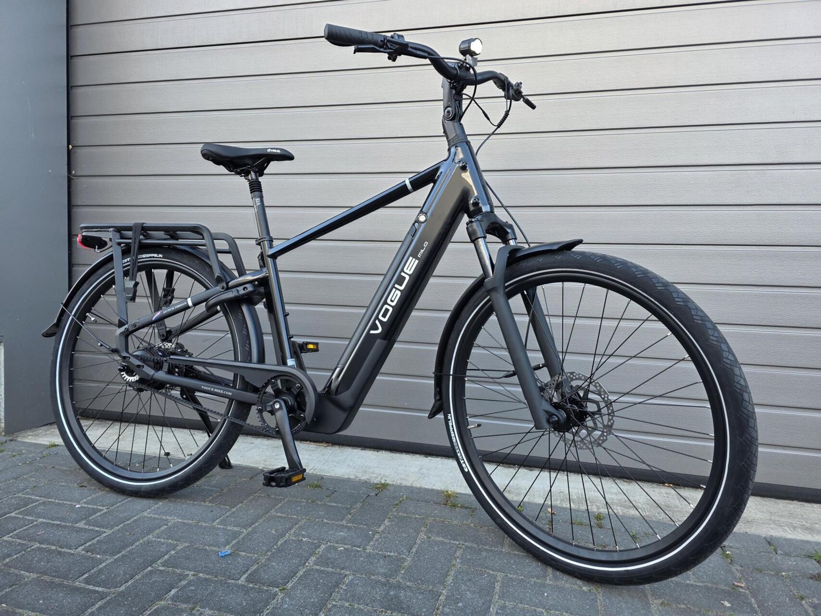 Vogue Milo MAN urban e-bike automatische versnelling! Zwart Model: 2026 - Afbeelding 2