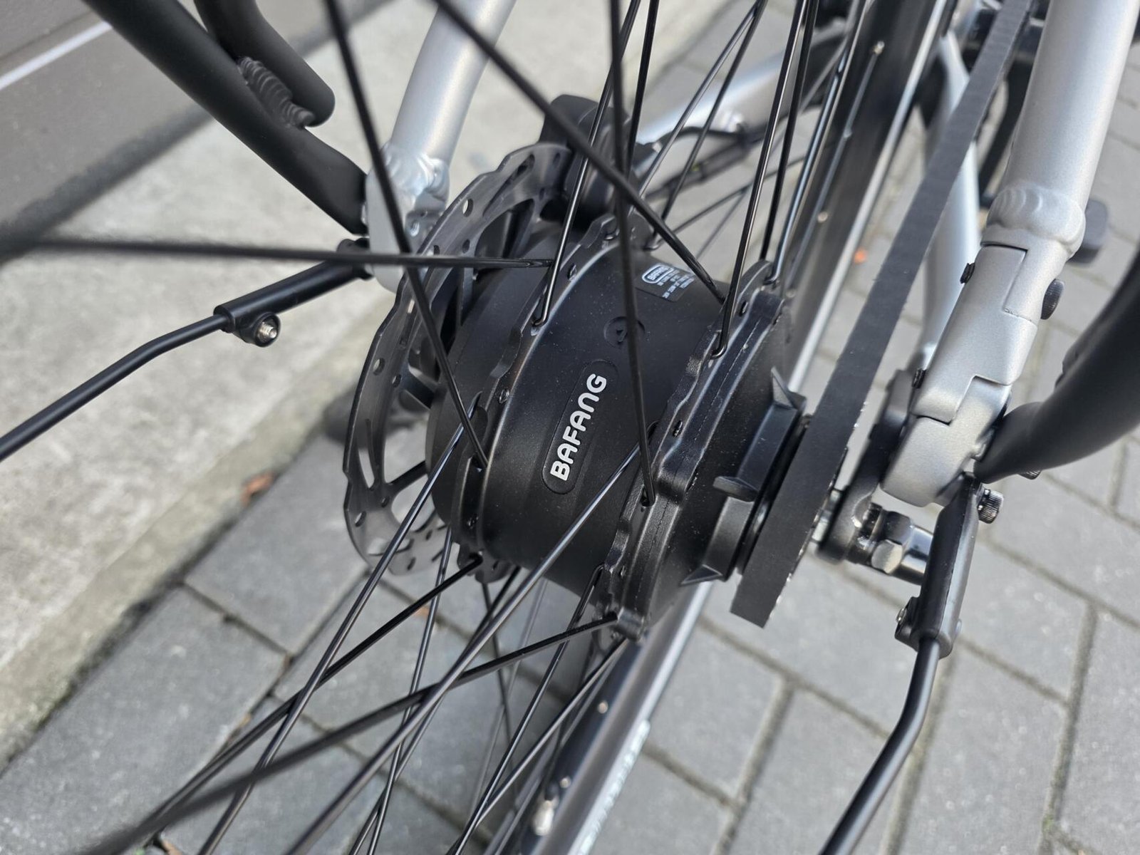 Vogue Motion Man Matt Titanium Grey 2026 e-bike met riemaandrijving en automatische versnelling! - Afbeelding 11