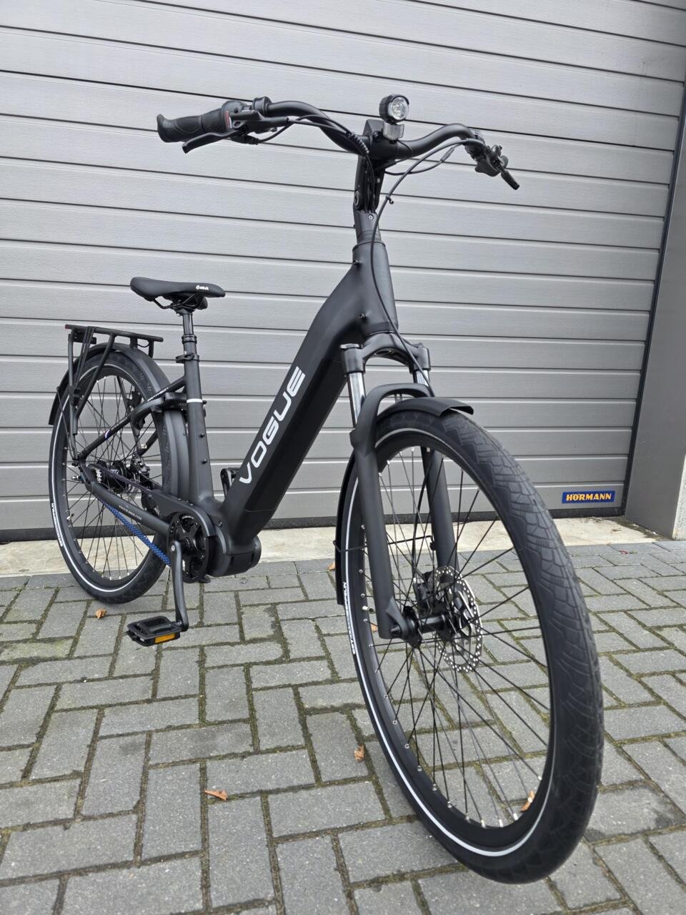 Vogue Pantheon Zwart N7 80NM middenmotor + riemaandrijving elektrische damesfiets Model: 2026 - Afbeelding 13