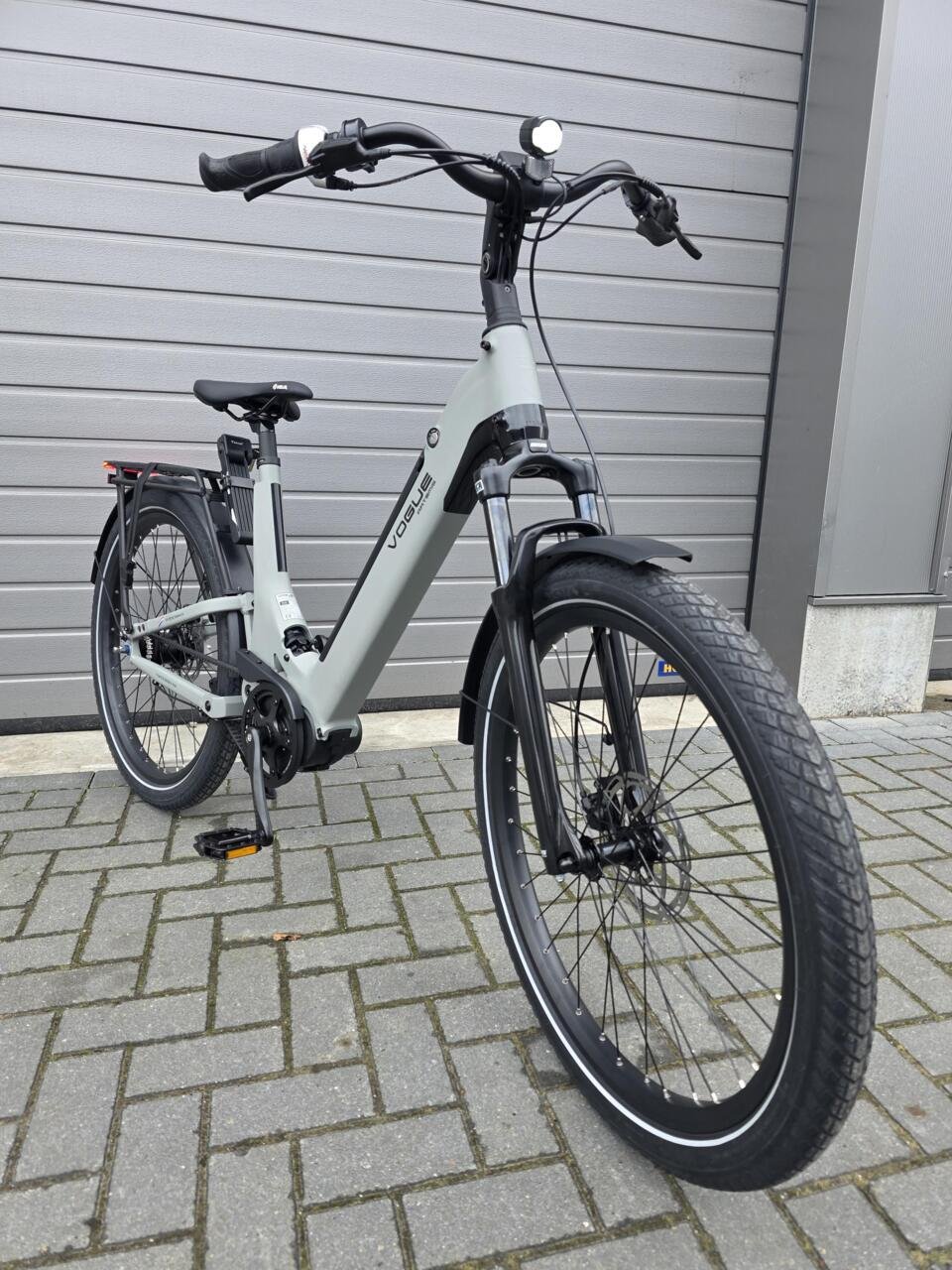 Vogue Artemis Matt Grey 2026 Volgeveerde elektrische fiets met riemaandrijving en middenmotor! - Afbeelding 15