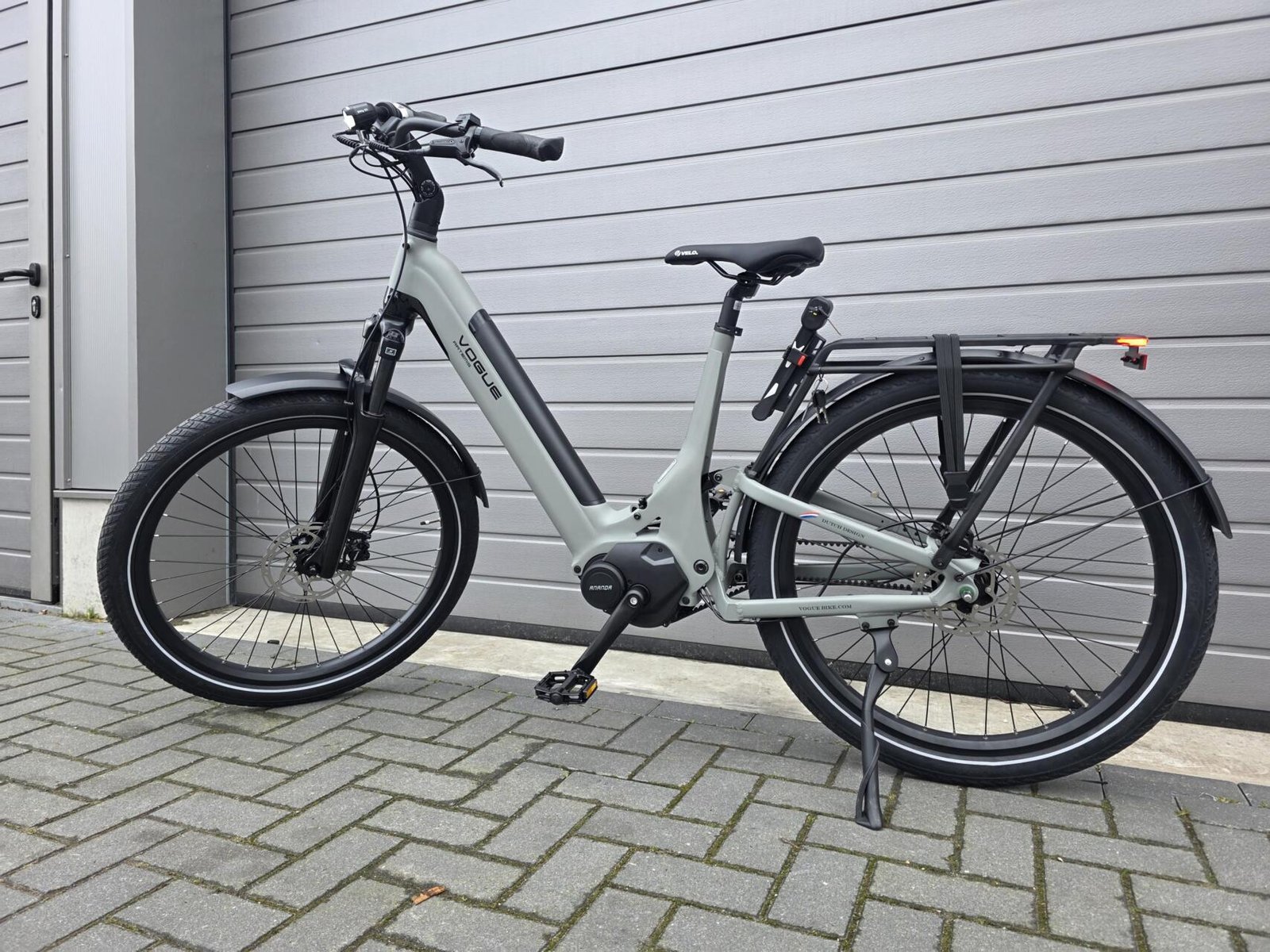 Vogue Artemis Matt Grey 2026 Volgeveerde elektrische fiets met riemaandrijving en middenmotor! - Afbeelding 17