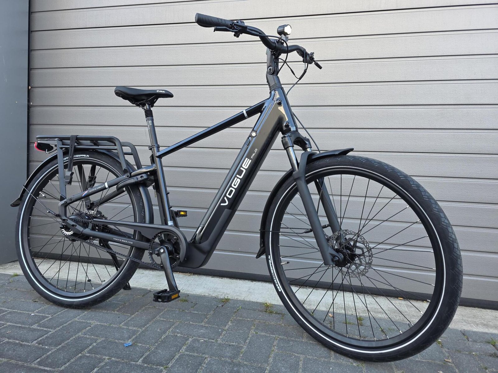 Vogue Milo MAN urban e-bike automatische versnelling! Zwart Model: 2026 - Afbeelding 3
