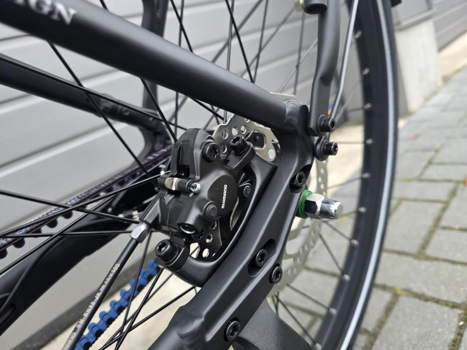 Vogue Pantheon Zwart N7 80NM middenmotor + riemaandrijving elektrische damesfiets Model: 2026 - Afbeelding 21