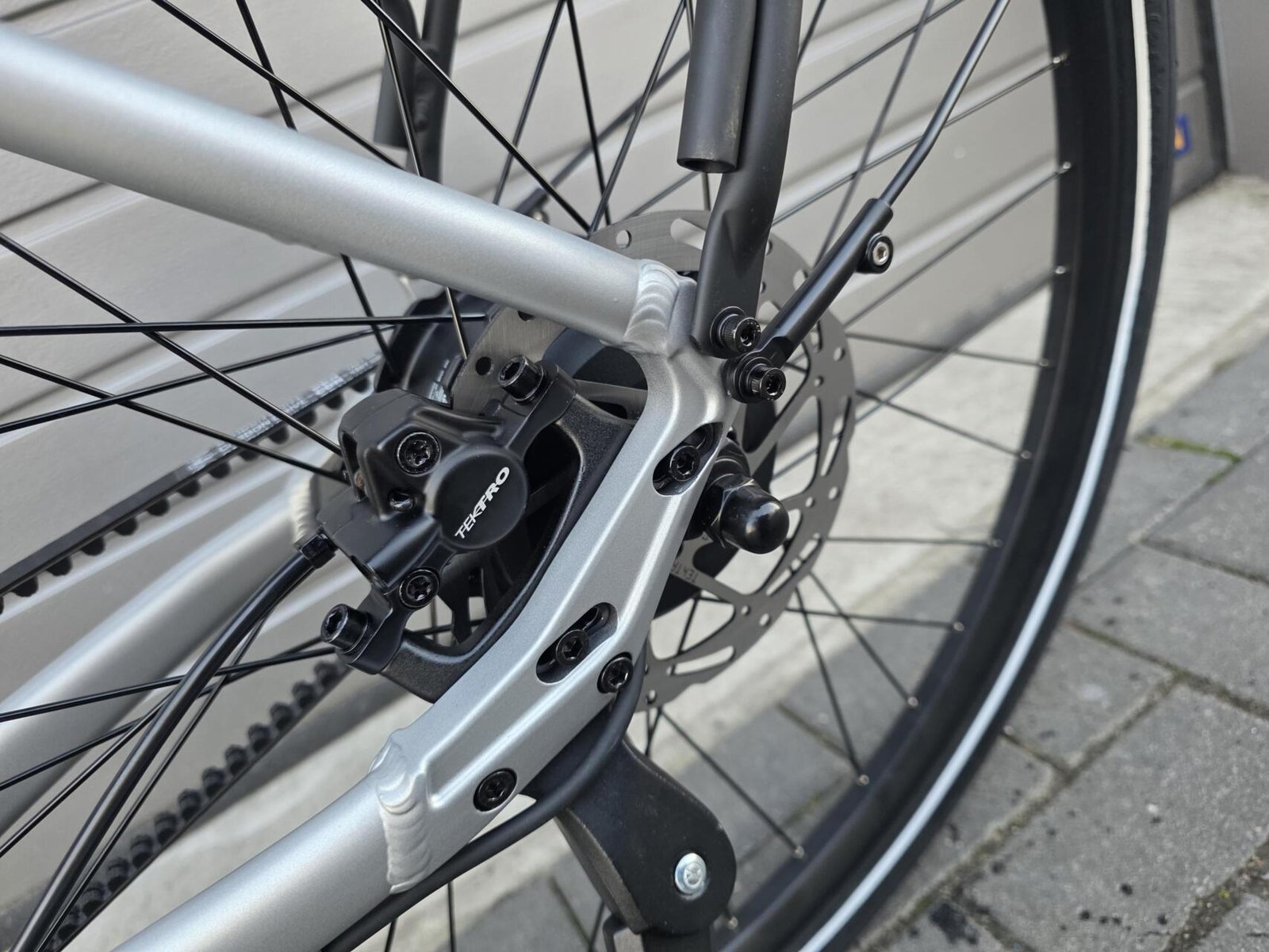 Vogue Motion Matt Titanium Grey 2026 e-bike met riemaandrijving en automatische versnelling! - Afbeelding 23