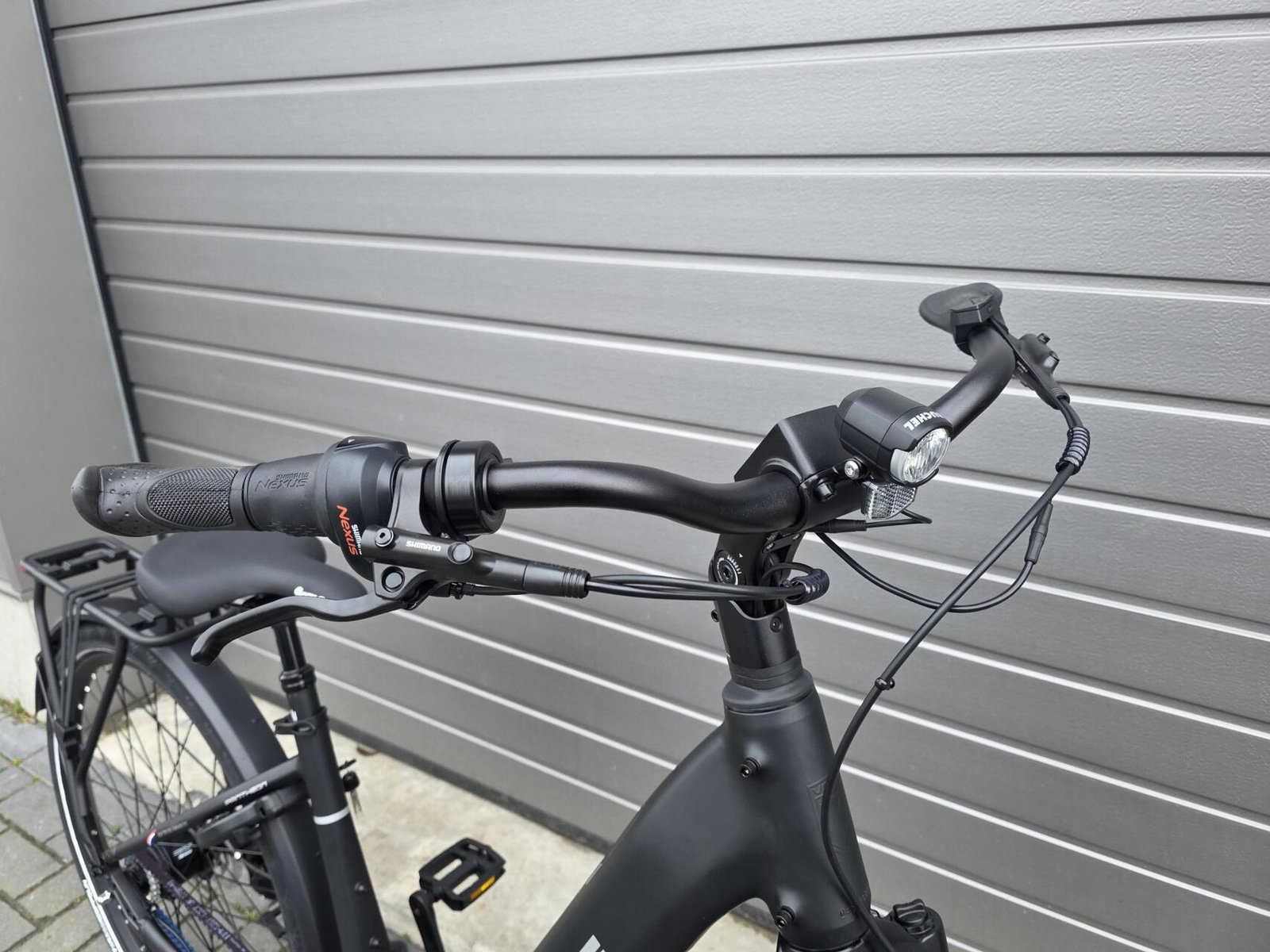 Vogue Pantheon Zwart N7 80NM middenmotor + riemaandrijving elektrische damesfiets Model: 2026 - Afbeelding 4