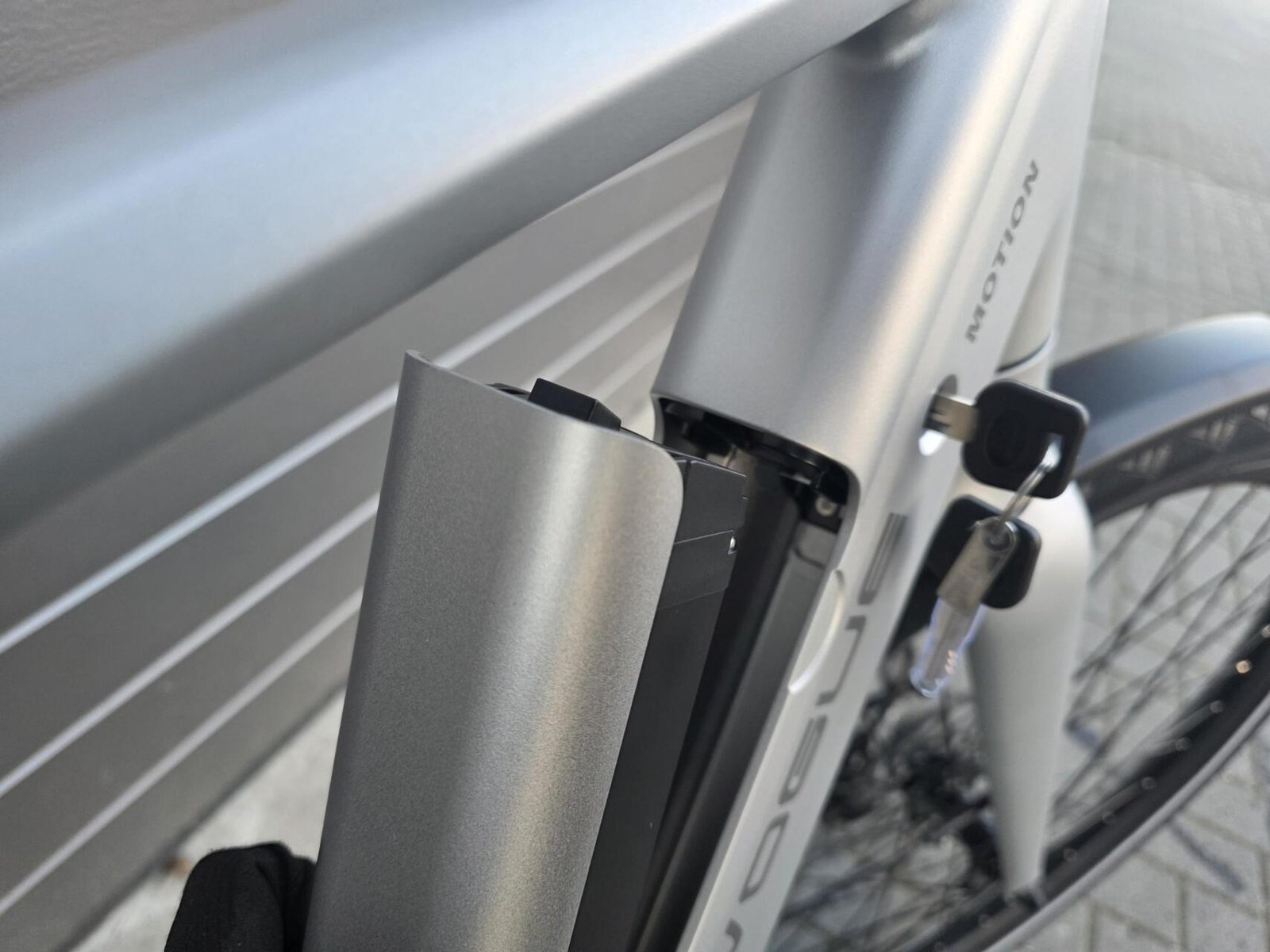 Vogue Motion Man Matt Titanium Grey 2026 e-bike met riemaandrijving en automatische versnelling! - Afbeelding 7