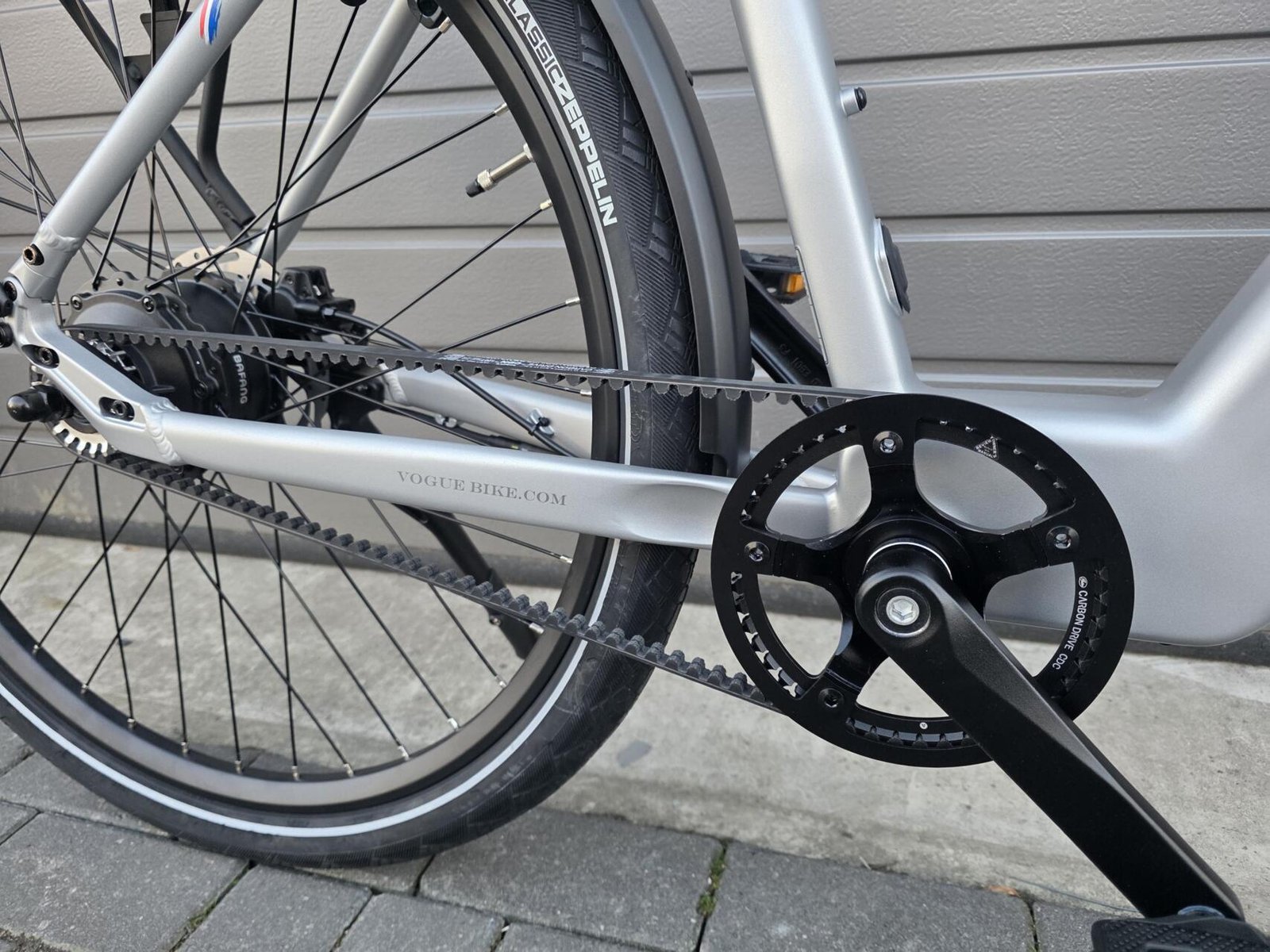 Vogue Motion Matt Titanium Grey 2026 e-bike met riemaandrijving en automatische versnelling! - Afbeelding 10