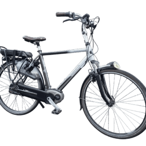 Nette Gazelle Orange elektrische herenfiets met Bosch middenmotor/elektronisch schakelen!