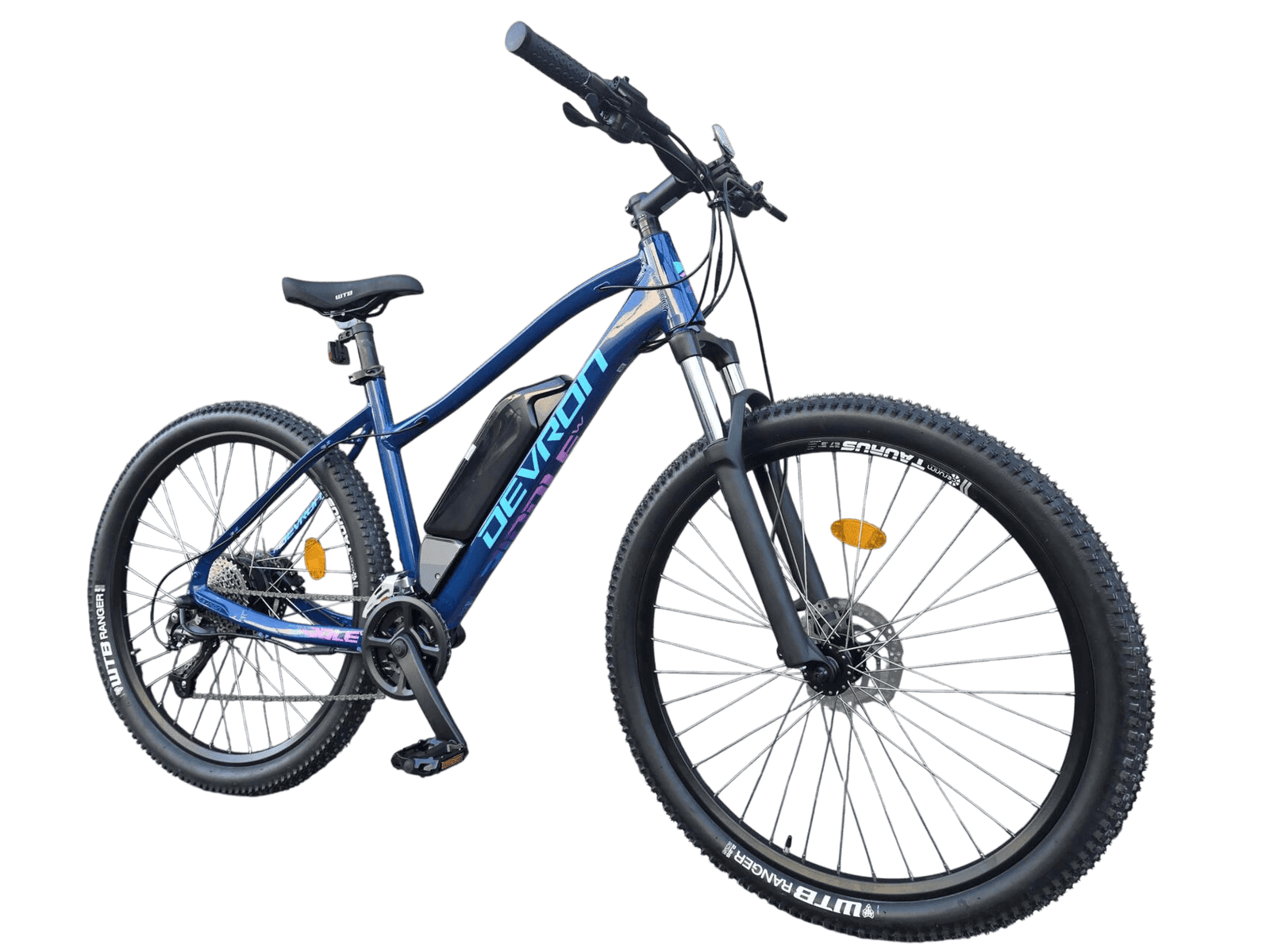 Devron Riddle W1.7 E-MTB elektrische mountainbike Blauw Maat: M