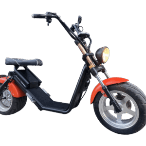 Nette Spyder Wheelz E-Chopper Elektrische scooter Zwart/Oranje