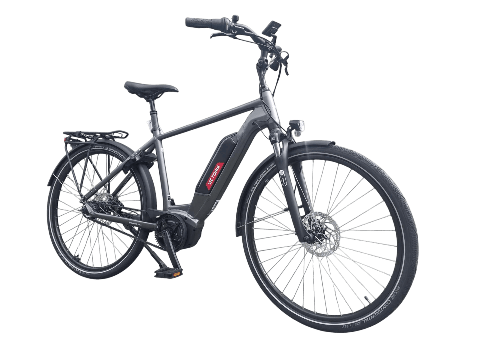 Victoria Cysalo 13 Bosch middenmotor + riemaandrijving Elektrische herenfiets Maat: L