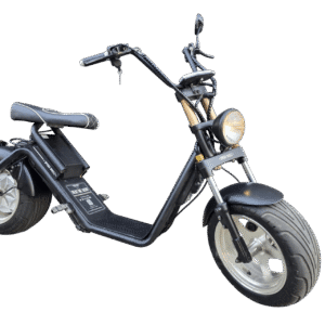 Nette Spyder Wheelz E-Chopper Elektrische scooter Zwart