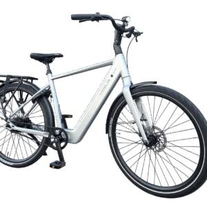 Vogue Motion Man Matt Titanium Grey 2026 e-bike met riemaandrijving en automatische versnelling!