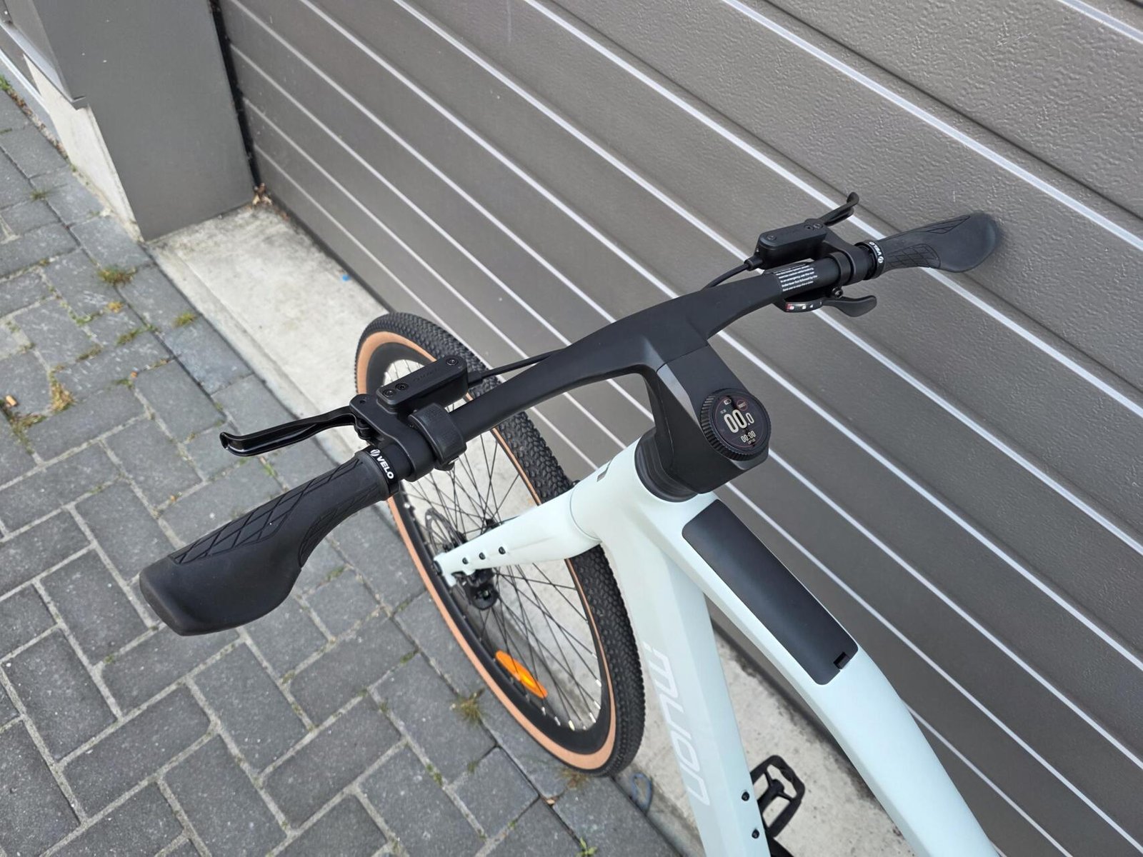 NIEUW! MUON Fermion Pro E-Gravelbike Elektrische gravelfiets Munt groen - Afbeelding 12