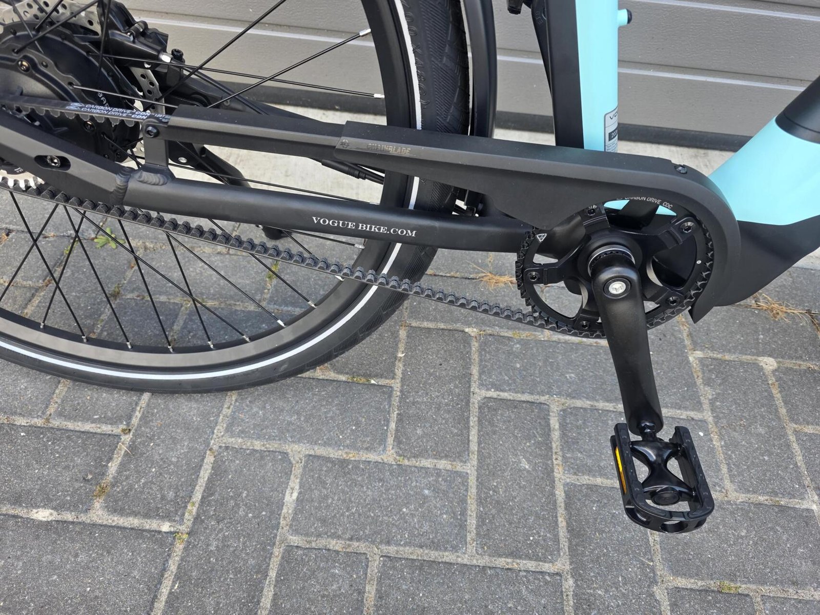NIEUW Vogue Milo urban ebike elektrische damesfiets met riem - Afbeelding 12