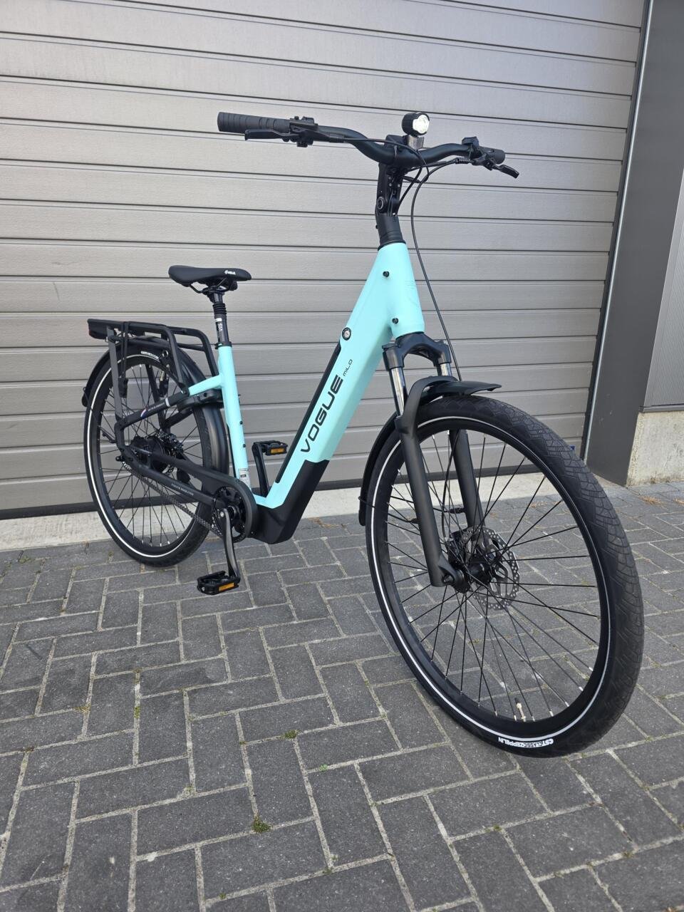 NIEUW Vogue Milo urban ebike elektrische damesfiets met riem - Afbeelding 17
