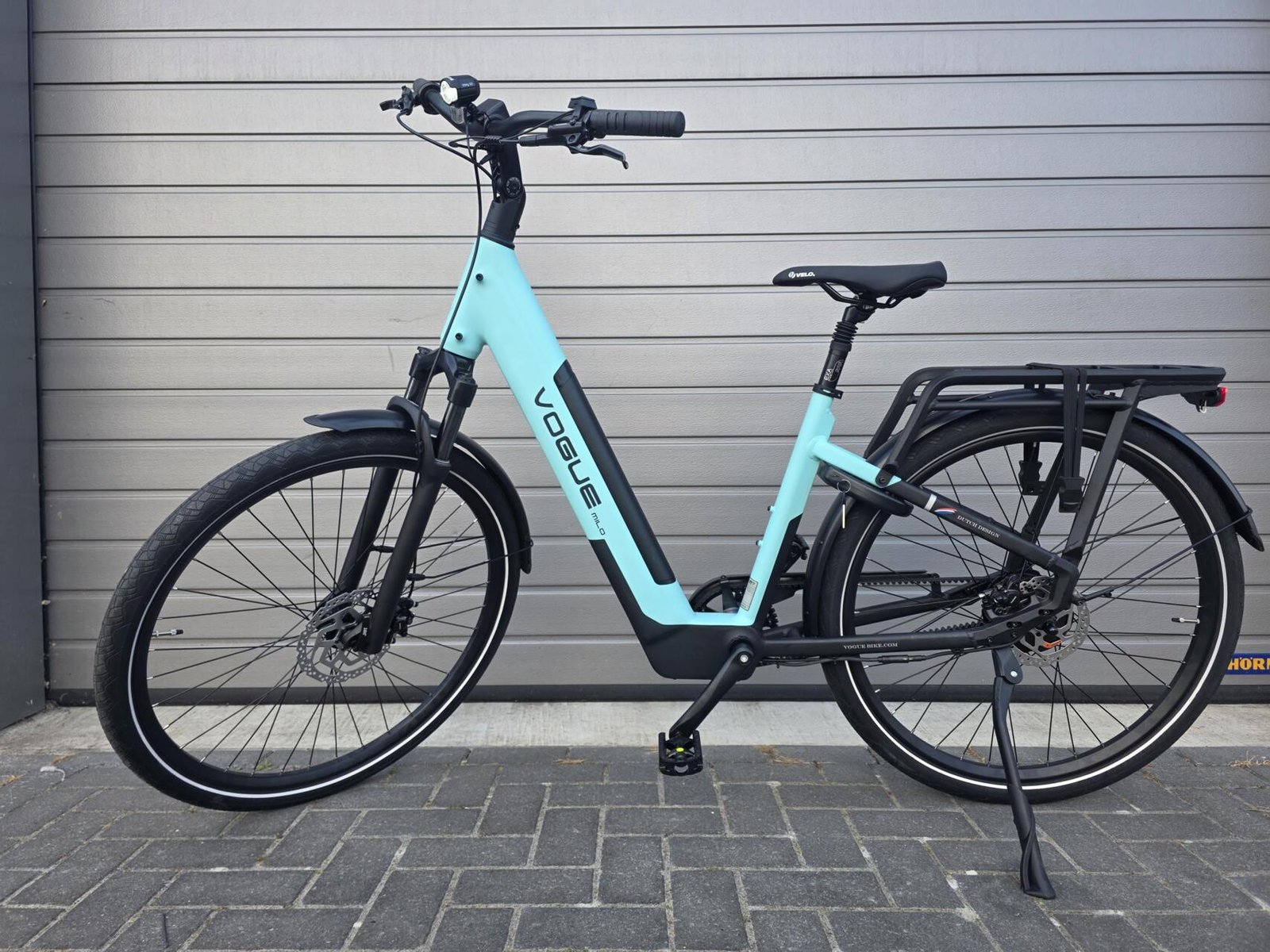 NIEUW Vogue Milo urban ebike elektrische damesfiets met riem - Afbeelding 18