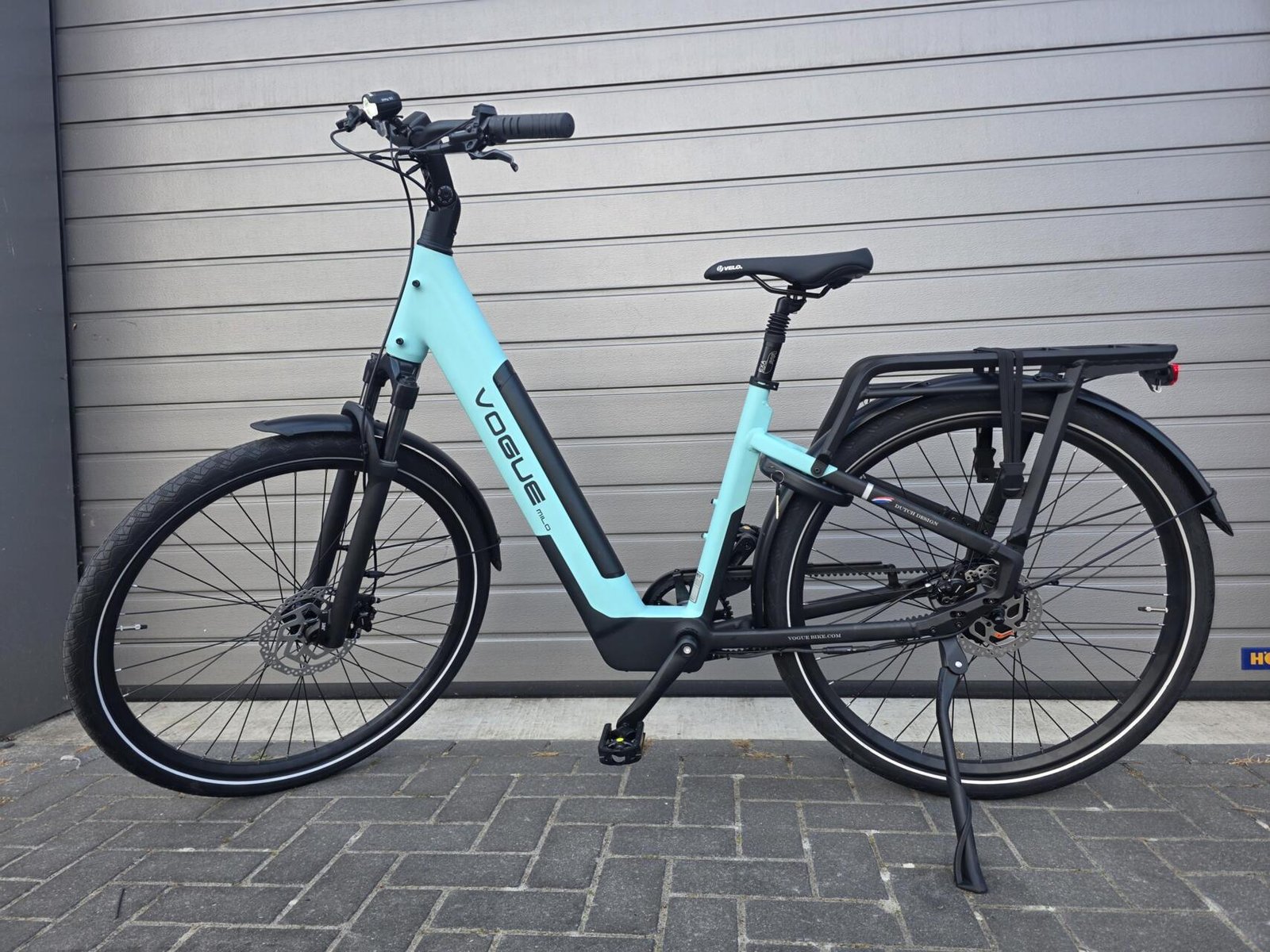 NIEUW Vogue Milo urban ebike elektrische damesfiets met riem - Afbeelding 19