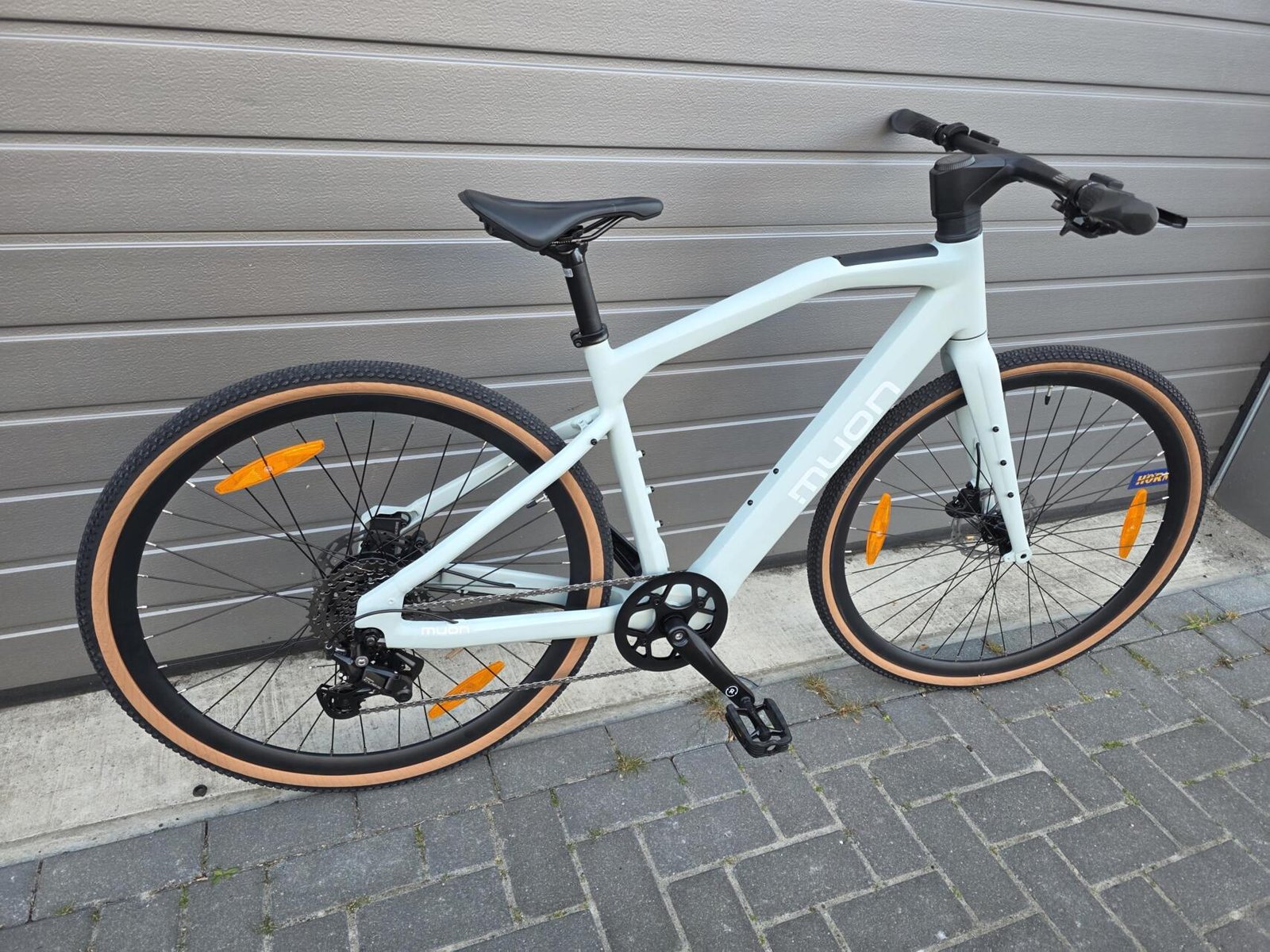 NIEUW! MUON Fermion Pro E-Gravelbike Elektrische gravelfiets Munt groen - Afbeelding 22