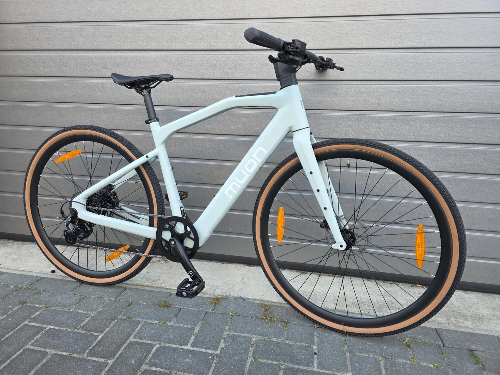 NIEUW! MUON Fermion Pro E-Gravelbike Elektrische gravelfiets Munt groen - Afbeelding 23