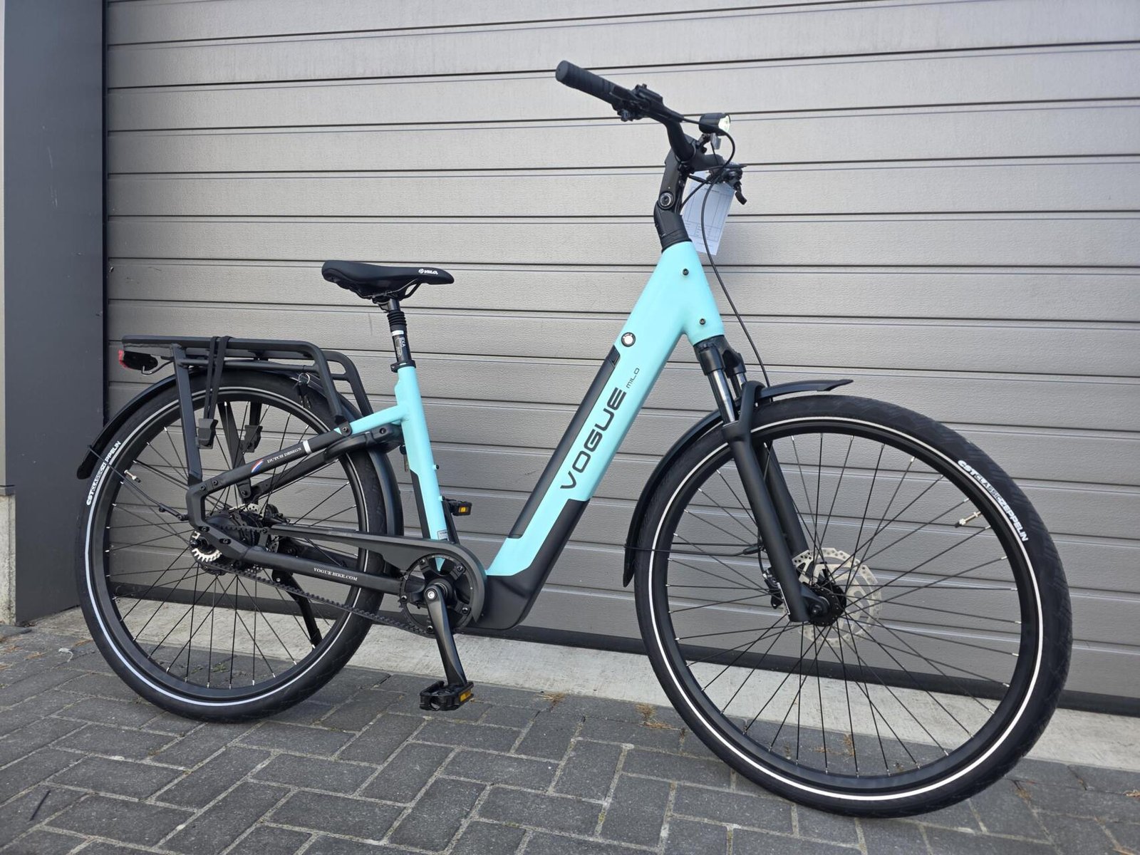 NIEUW Vogue Milo urban ebike elektrische damesfiets met riem - Afbeelding 24