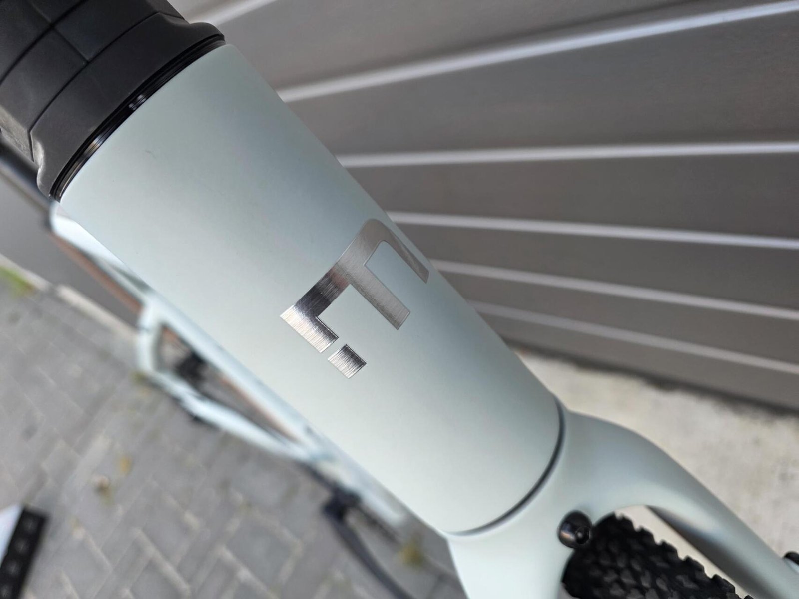 NIEUW! MUON Fermion Pro E-Gravelbike Elektrische gravelfiets Munt groen - Afbeelding 4