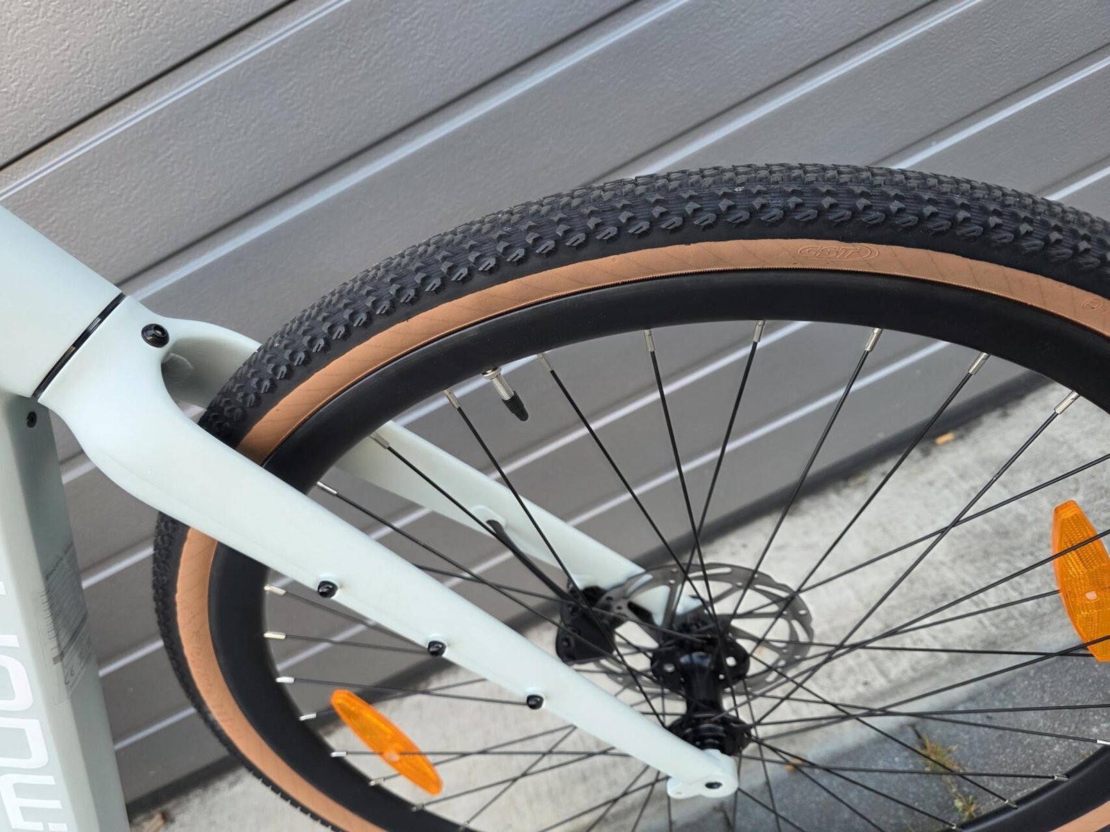NIEUW! MUON Fermion Pro E-Gravelbike Elektrische gravelfiets Munt groen - Afbeelding 5