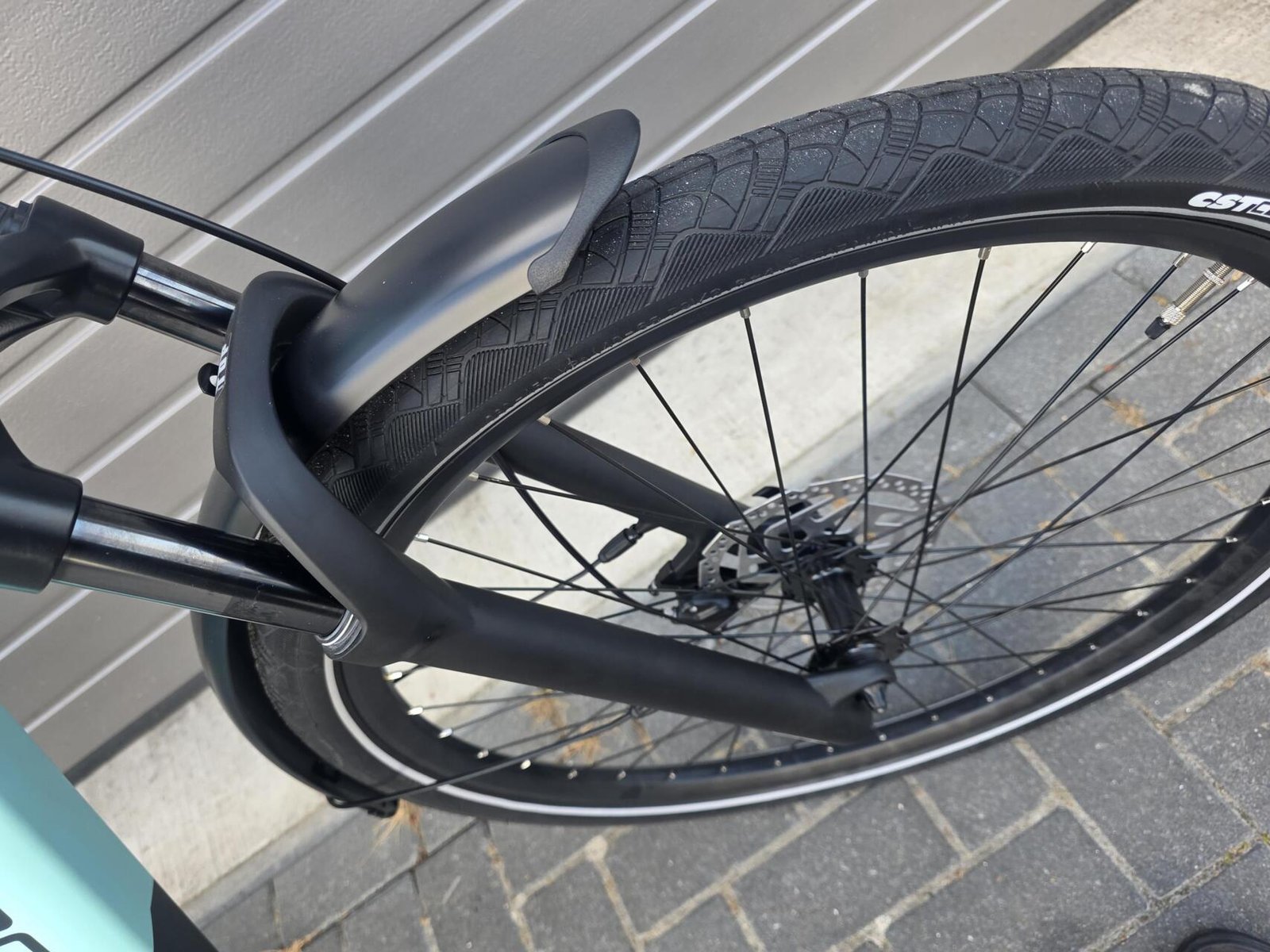 NIEUW Vogue Milo urban ebike elektrische damesfiets met riem - Afbeelding 8